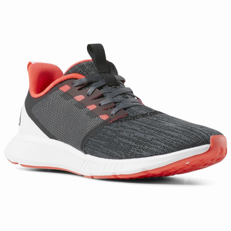 Adidasi Alergare Reebok Fusium Lite Dama Negrii/Albi/Rosii Romania YO1470FT